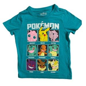 Kids Pokeman characters T-Shirt